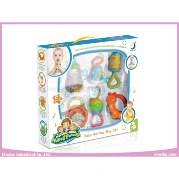 Juguetes para bebés Baby Plastic Rattles (6PCS)